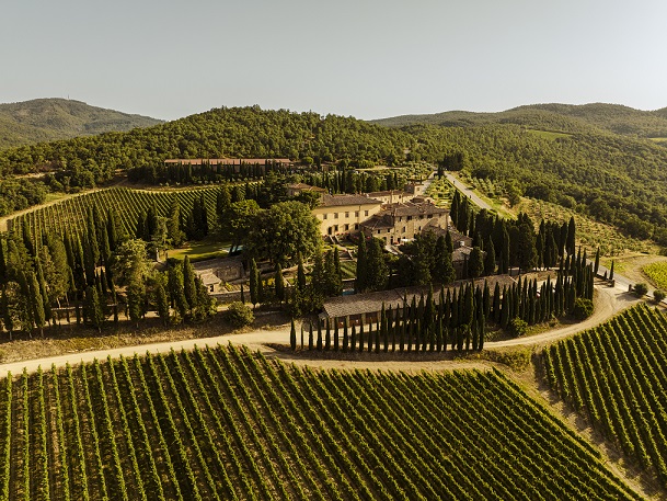 CASTELLO DI ALBOLA aerial